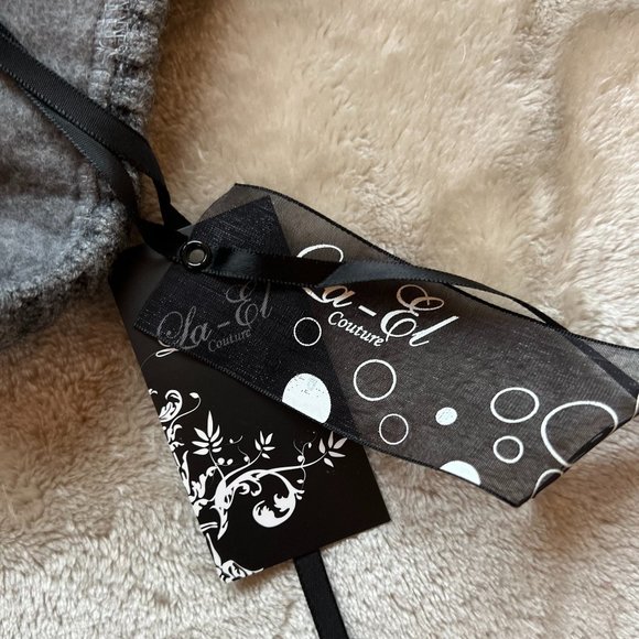 LA-EL Women's Wool Warm Winter Beanie Hat In Gray NWT - Picture 7 of 8